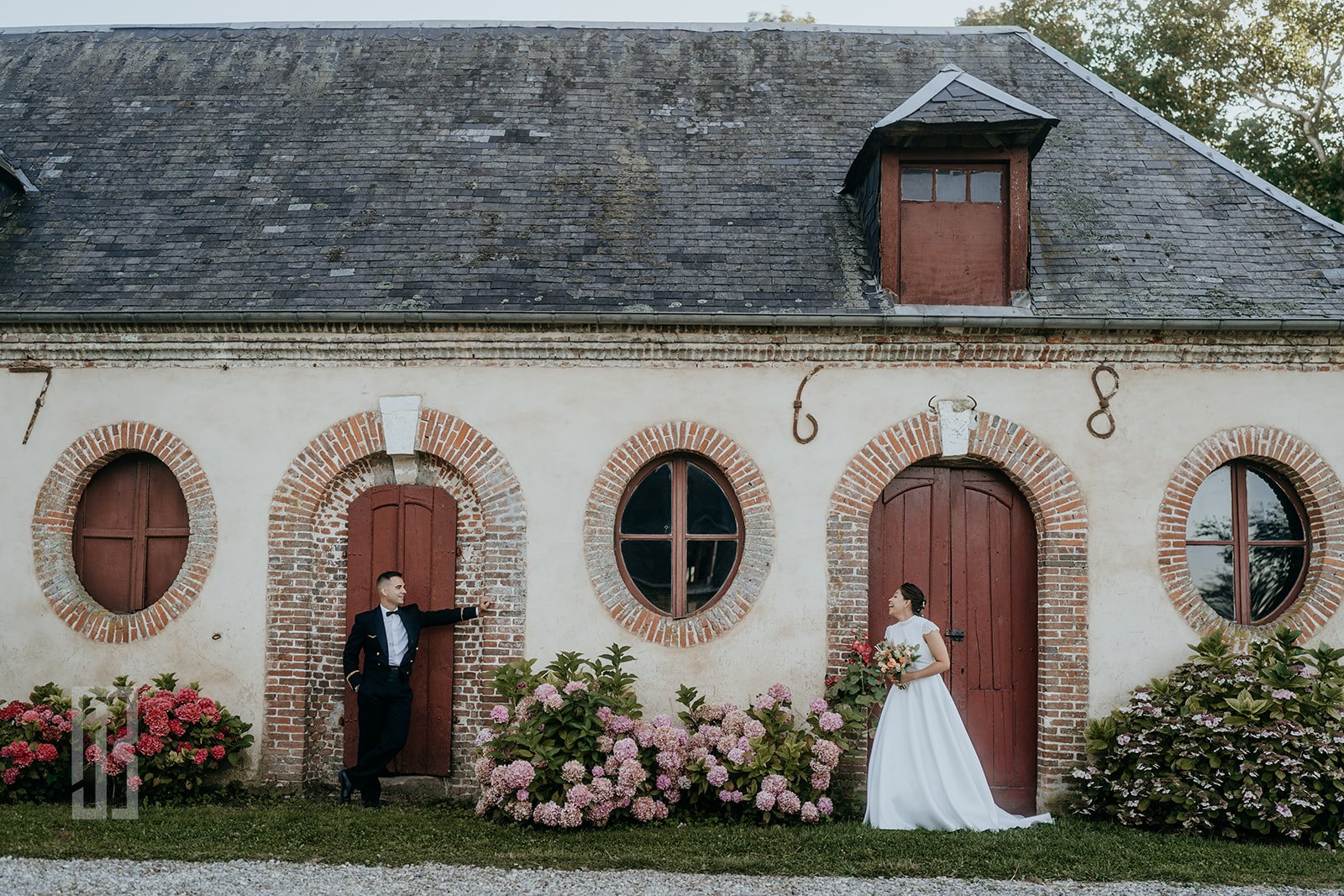 Allée arborée du Château de Lihus — Photo Julien Briche