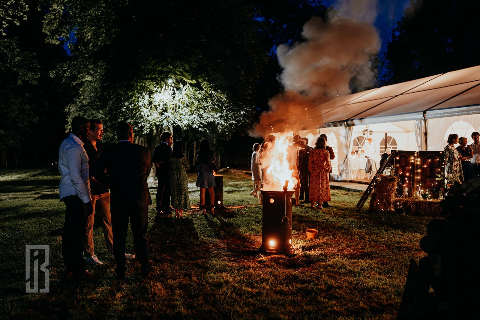 Soirée de réception au Château de Lihus — Photo Julien Briche