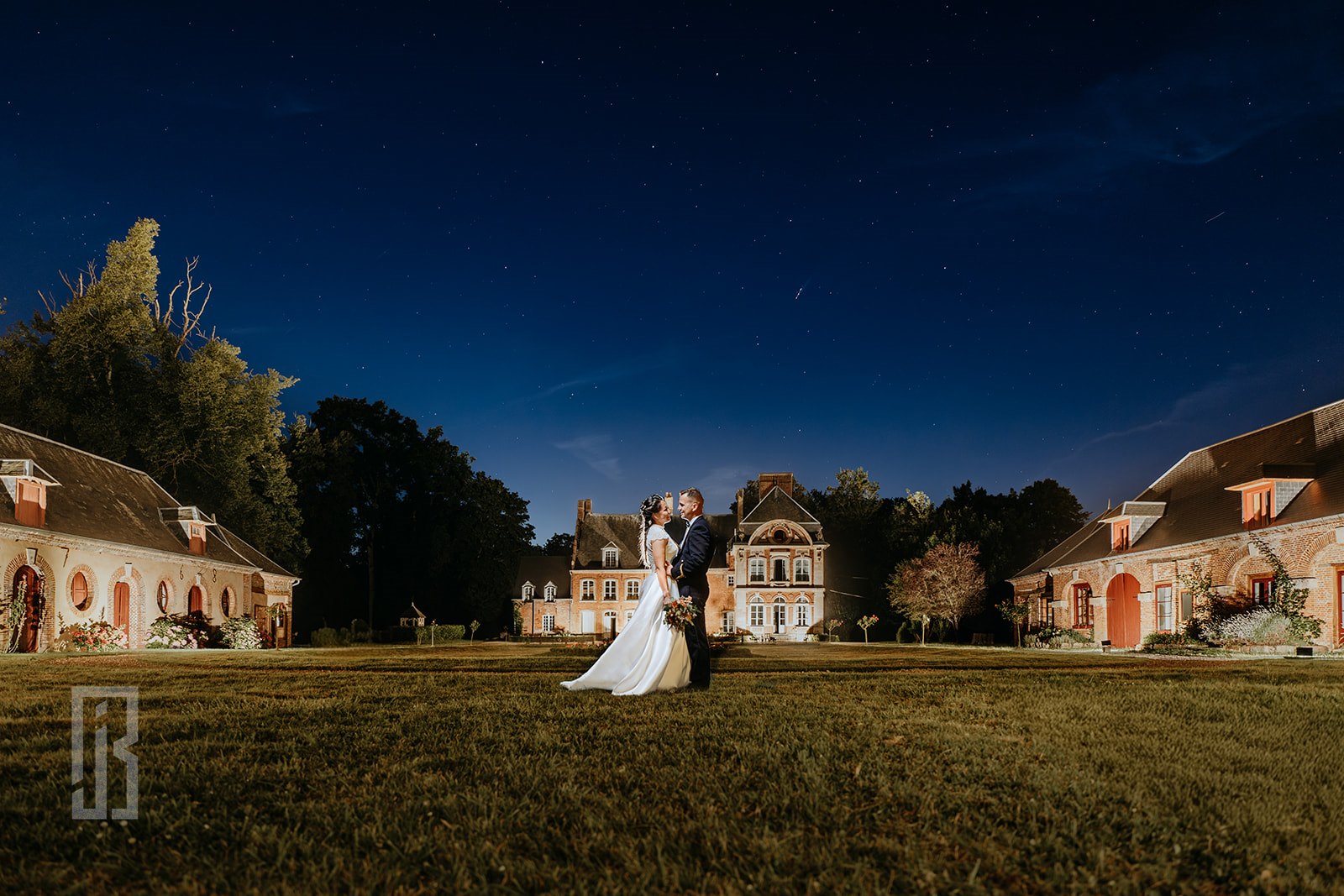 Ambiance festive lors d'un mariage au Château de Lihus — Photo Julien Briche