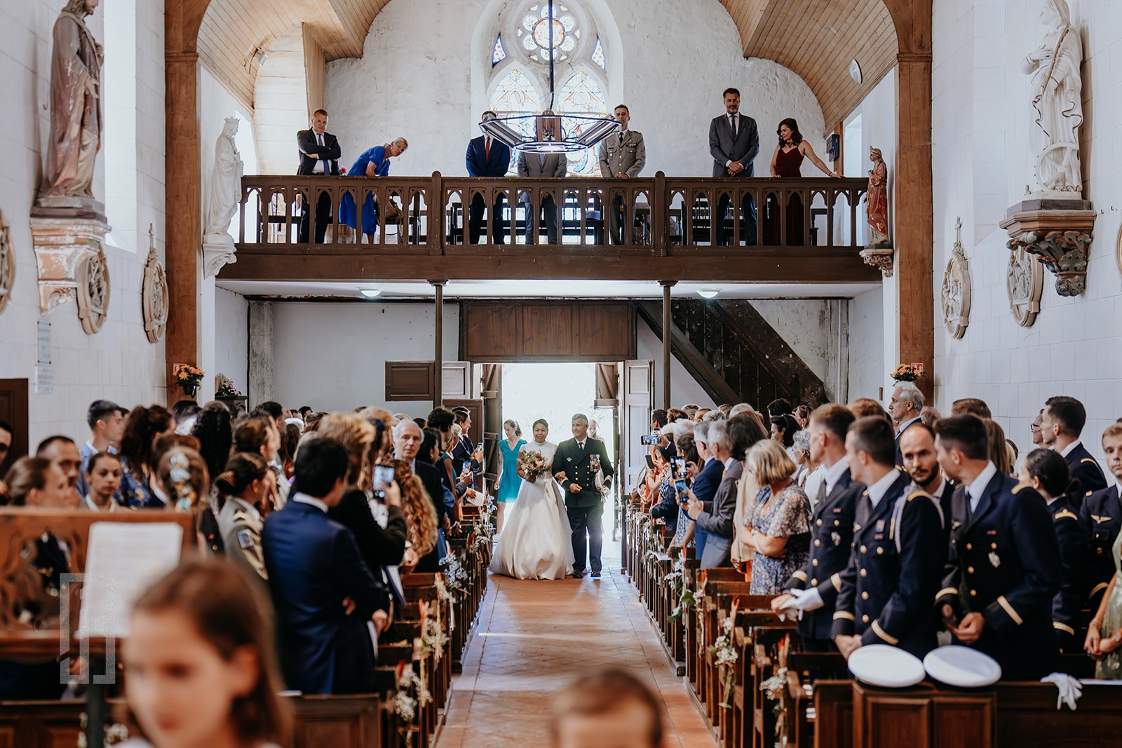 Cocktail de mariage dans le parc du Château de Lihus — Photo Julien Briche